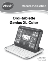 VTech - Ordi-Tablette Genius XL Color Noir Manuel utilisateur