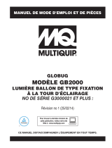 MQ Multiquip GB2000 TuV Mode d'emploi