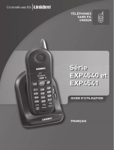 Uniden EXP4541 Le manuel du propriétaire