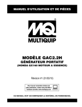 MQ Multiquip GAC22HZ Mode d'emploi