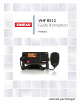 Simrad RS12 VHF Mode d'emploi