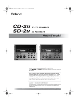 Roland CD-2u Le manuel du propriétaire