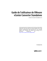 VMware vCenter Converter Standalone 4.3 Le manuel du propriétaire