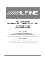 Alpine SWE-1044E Le manuel du propriétaire