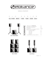 Elokance Elo-1600 Slim Manuel utilisateur