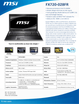 MSI 9S7-175411-028 Fiche technique