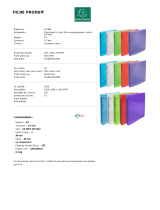 Exacompta 51298E Fiche technique