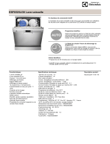 Electrolux ESF6525LOX Fiche technique