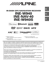 Alpine INE-W940S Le manuel du propriétaire