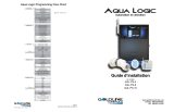 Aqua Logic AQL-PS-8 Manuel utilisateur