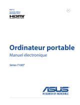 Asus TransBook T100TA Manuel utilisateur