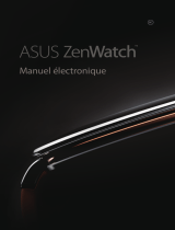 Asus ZenWatch Wi500Q Manuel utilisateur