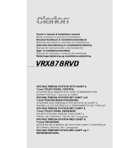 Clarion VRX878RVD Le manuel du propriétaire