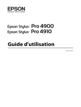 Epson Stylus Pro 4900 Manuel utilisateur