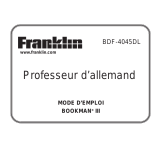 Franklin BDF-4045DL Manuel utilisateur