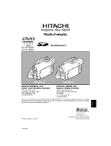 Hitachi FRANAIS DZ-MV380A Manuel utilisateur