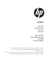 HP ac200w Action Camera Guide de démarrage rapide