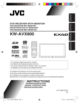 JVC KWAVX800 - EXAD - DVD Player Manuel utilisateur