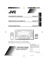 JVC KW-XC777 - Radio / CD Manuel utilisateur