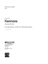 Kenmore 24 cu.ft. French Door Bottom-Freezer Refrigerator w/Grab-N-Go Door Le manuel du propriétaire