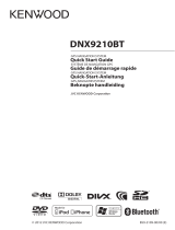 Kenwood DNX9210BT Guide de démarrage rapide