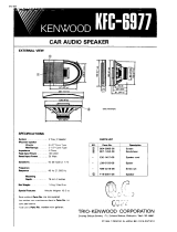 Kenwood KFC-6977 Manuel utilisateur