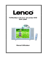 Lenco DVP-1200T Manuel utilisateur