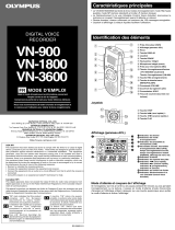 Olympus VN-3600 Le manuel du propriétaire