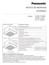 Panasonic FV-11-15VK1 Guide d'installation