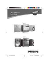Philips MCM8/22 Manuel utilisateur