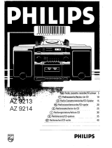 Philips RADIO CASSETTE RECORDER AZ 9214 Manuel utilisateur