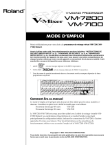 Roland VM-7200 Manuel utilisateur