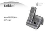 Uniden DECT3080-3 - DECT Cordless Phone Le manuel du propriétaire