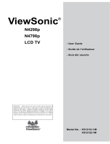ViewSonic LCD TV VS12121-1M Manuel utilisateur