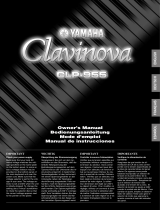 Yamaha Clavinova CLP-955 Le manuel du propriétaire