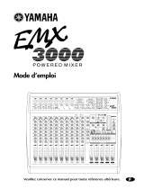 Yamaha EMX3000 Manuel utilisateur