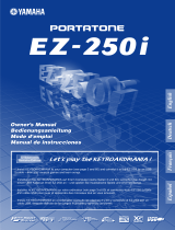 Yamaha Portatone EZ-250i Le manuel du propriétaire