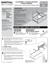 Martha Stewart Living W12 Guide d'installation