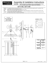 Progress Lighting P5875-31WB Guide d'installation