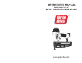 Grip-Rite GRTFN250 Mode d'emploi