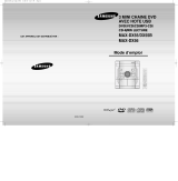 Samsung MAX-DX56 Manuel utilisateur