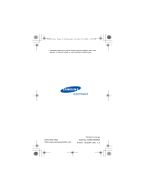Samsung SGH-E310S Manuel utilisateur