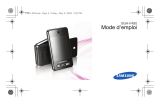 Samsung SGH-F480W Manuel utilisateur