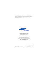 Samsung SGH-X460 Manuel utilisateur