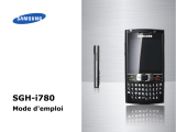 Samsung SGH-I780 Manuel utilisateur