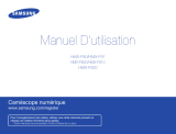 Samsung HMX F90 Manuel utilisateur