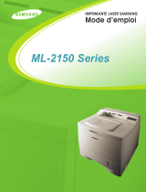 Samsung ML-2150 Le manuel du propriétaire