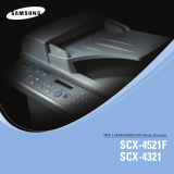 Samsung SCX-4521F Le manuel du propriétaire