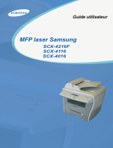 Samsung SCX-4016 Le manuel du propriétaire