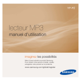 Samsung YP-P2EB/MEA Manuel utilisateur
